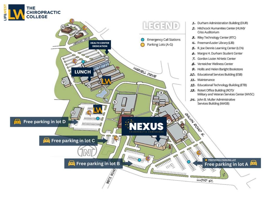 Life West Nebraska Campus Map